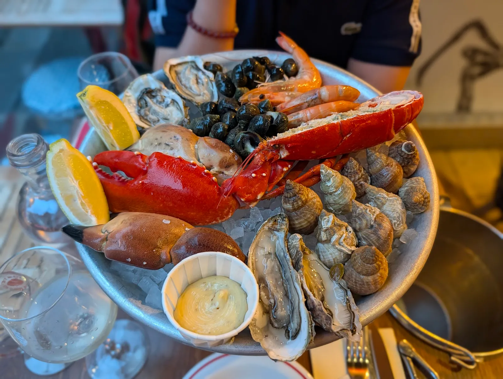 Photo de JUSTE Table de bord de mer